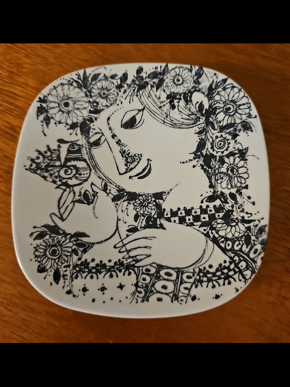 Bjorn Wiinblad Denmark Nymolle plate